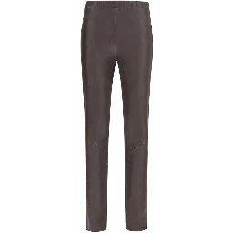 Brown Leather Pants