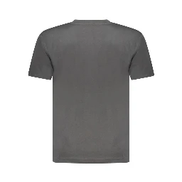 Black Cotton Mens T-Shirt