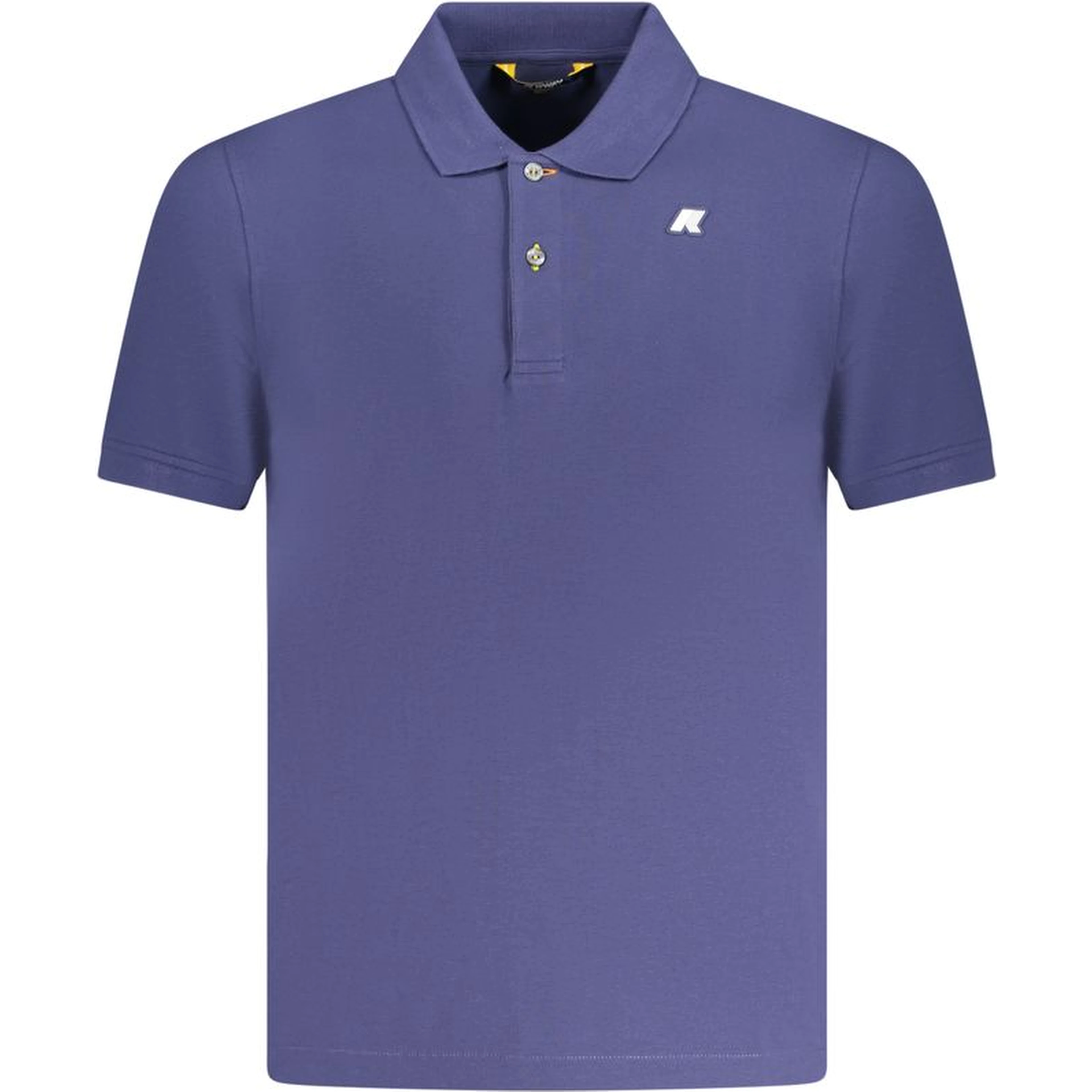 Blue Cotton Men's Polo Shirt