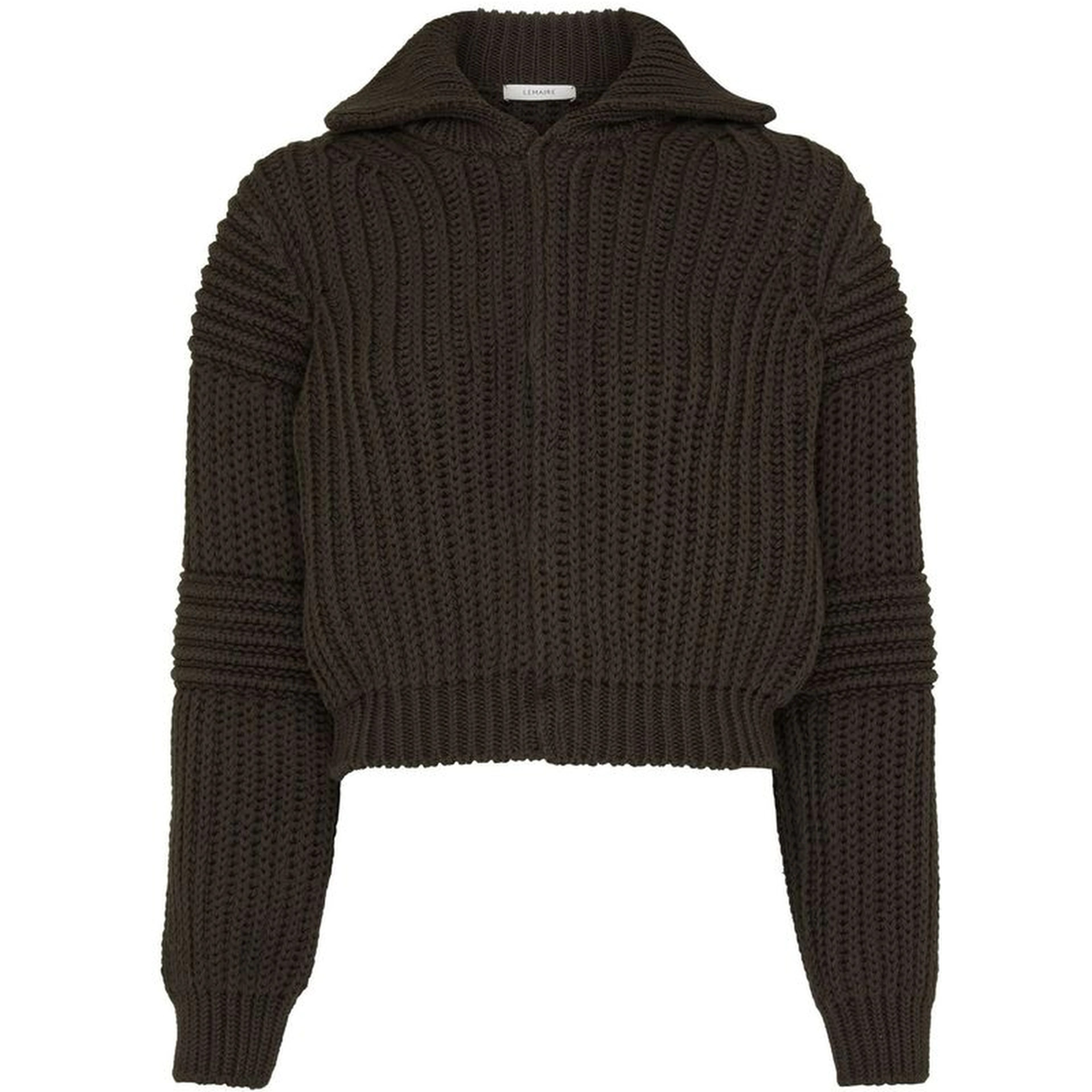 Brown Cotton Cardigan