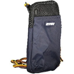 Blu Polyester Men Shoulder Bag