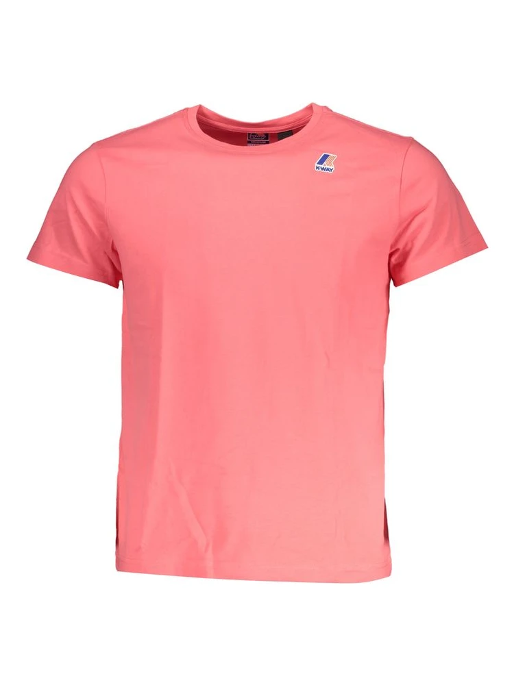 Pink Cotton Men's T-Shirt