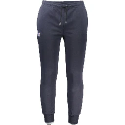 Blue Cotton Men's Sweatpants