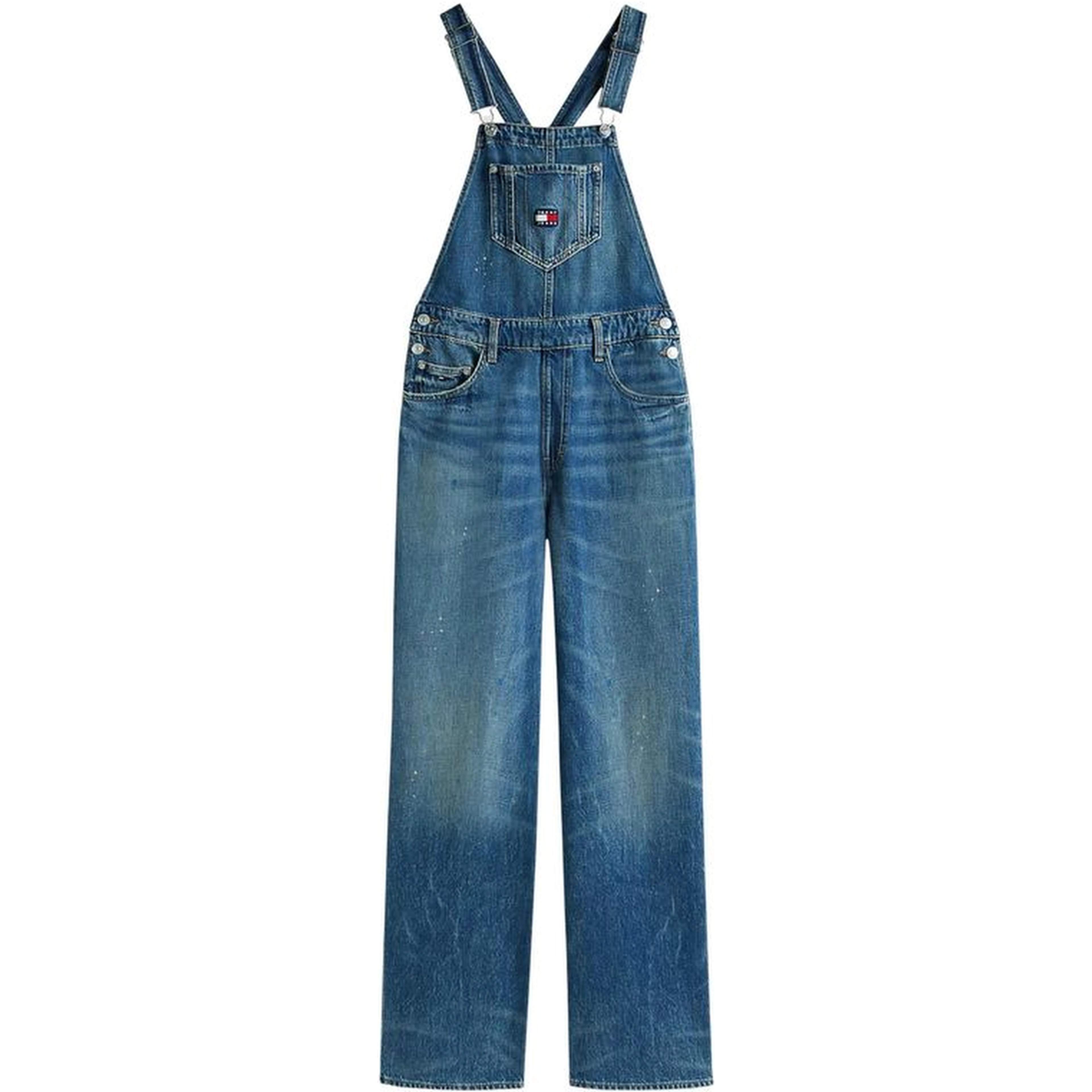 Blue Recycled Cotton Jumpsuit