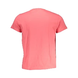 Pink Cotton Men's T-Shirt