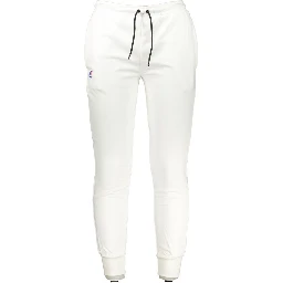 White Cotton Men's Sweatpants