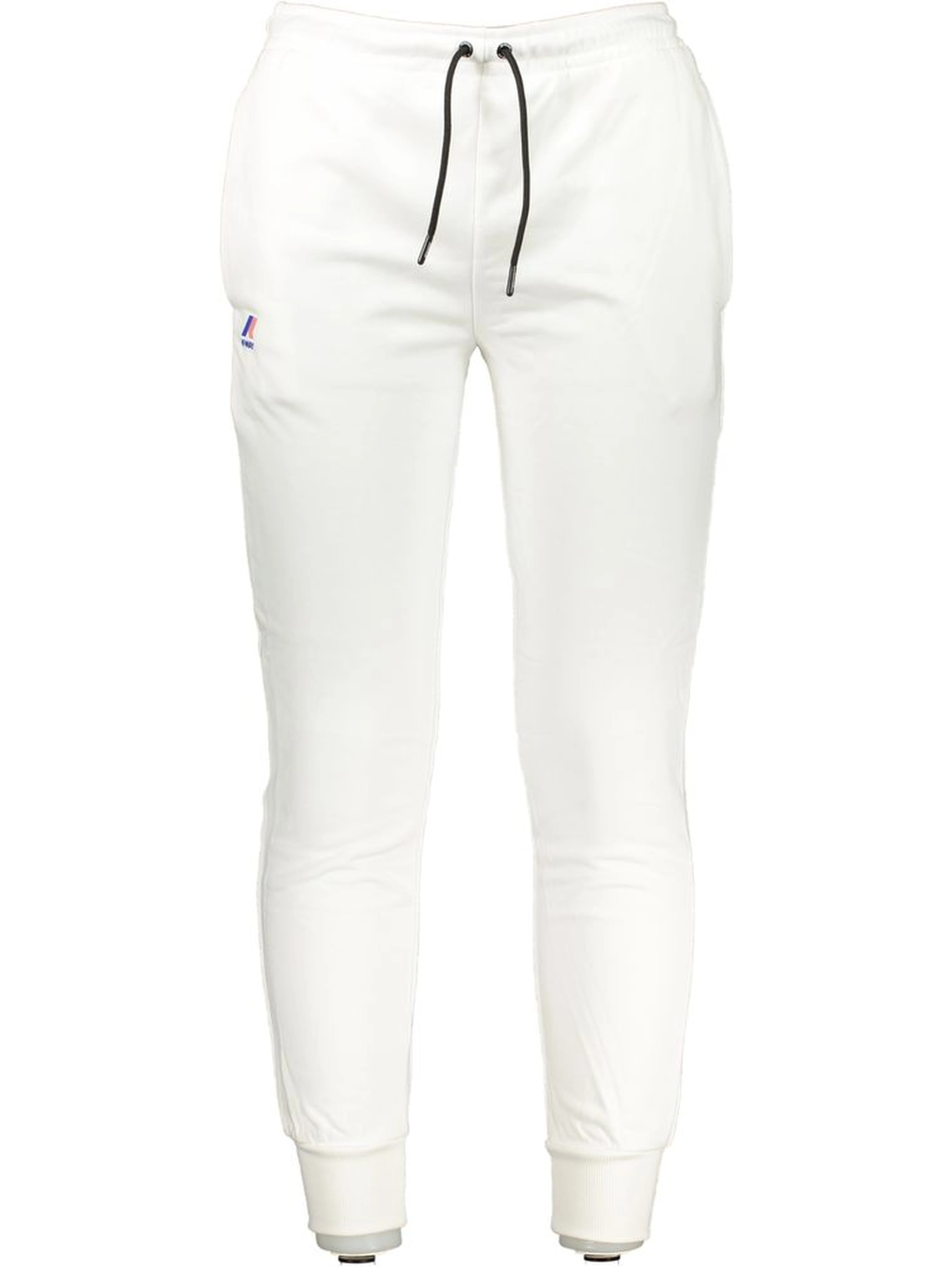 White Cotton Men's Sweatpants