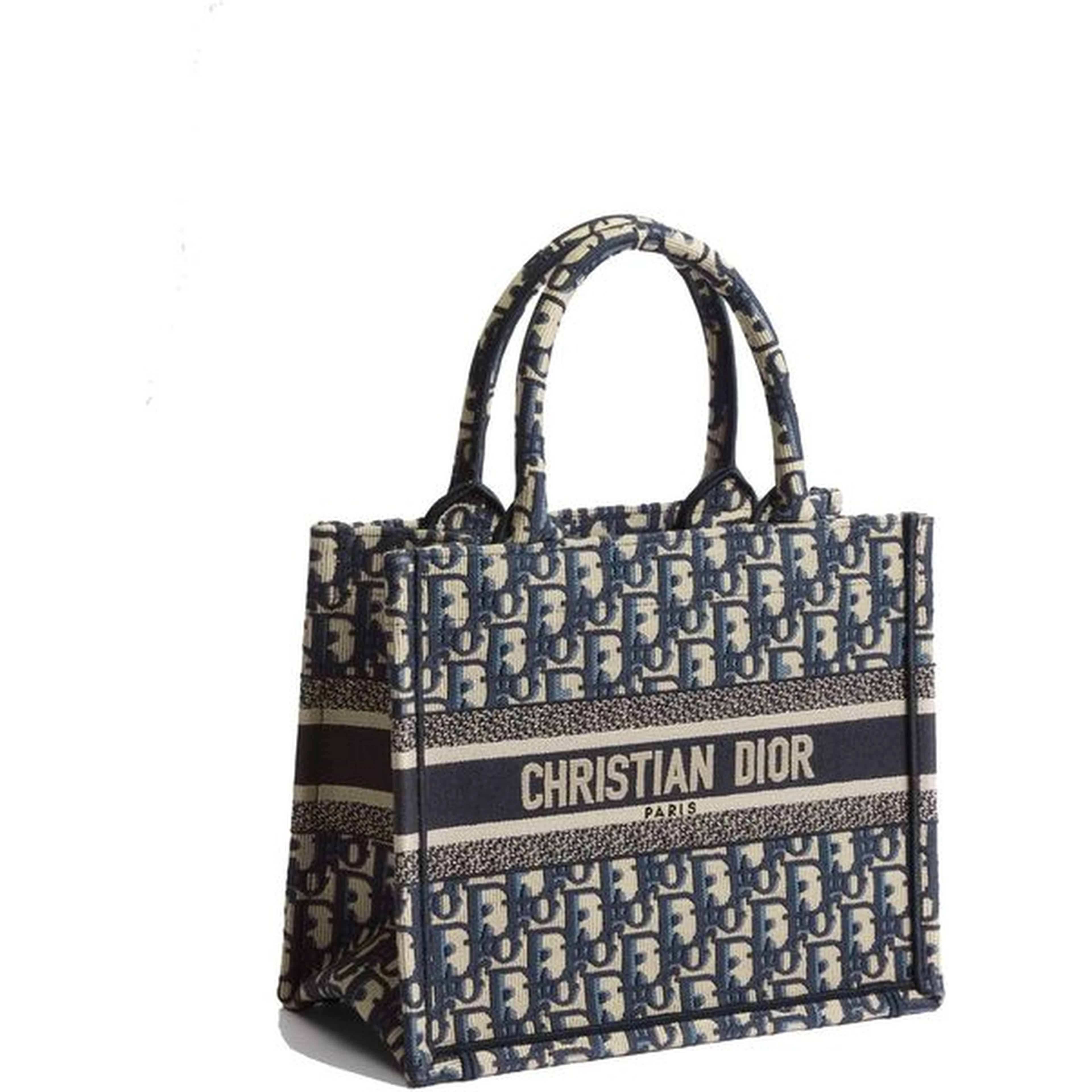 Blue Cotton Tote Bag