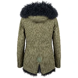 Green Cotton Women's Jacket