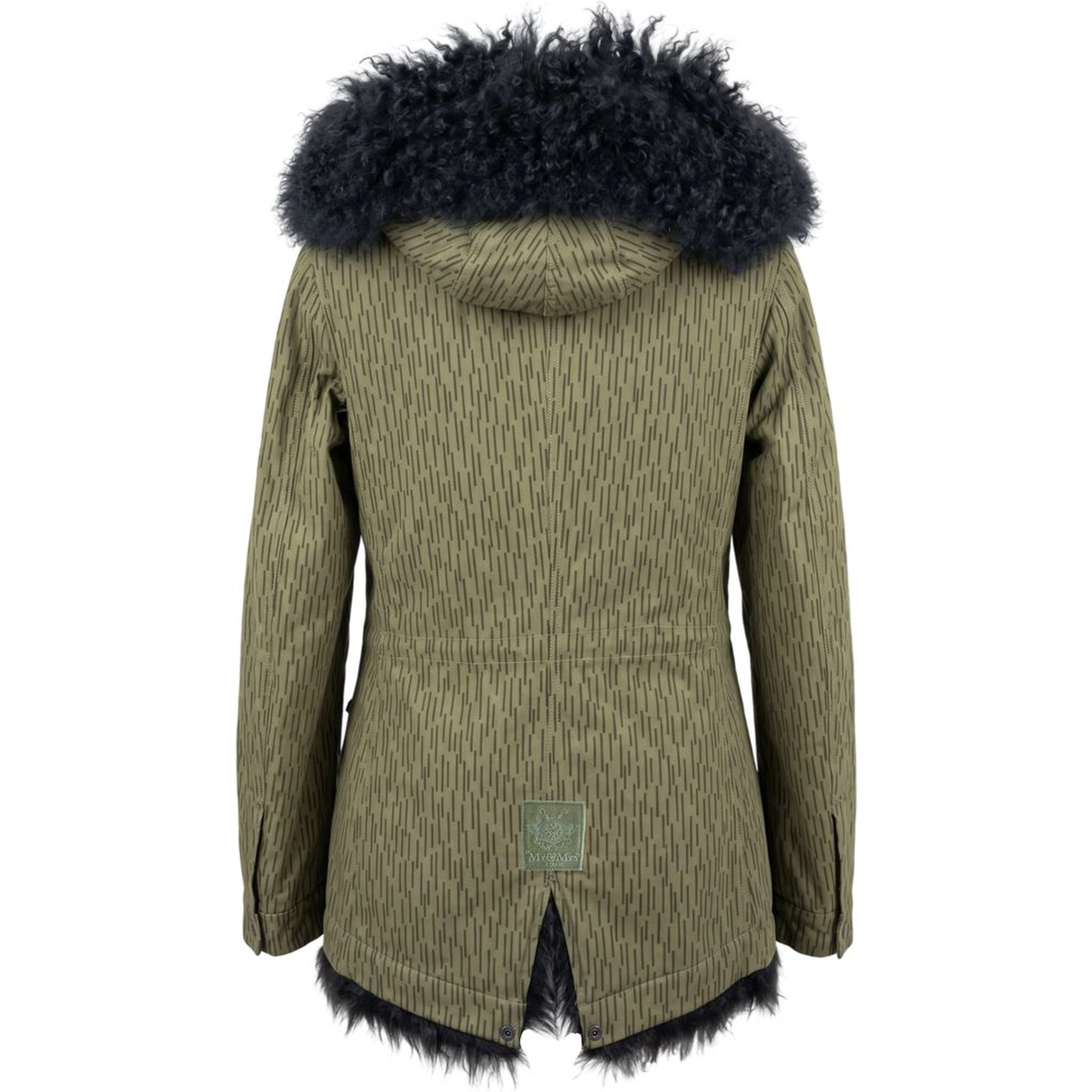 Green Cotton Women's Jacket
