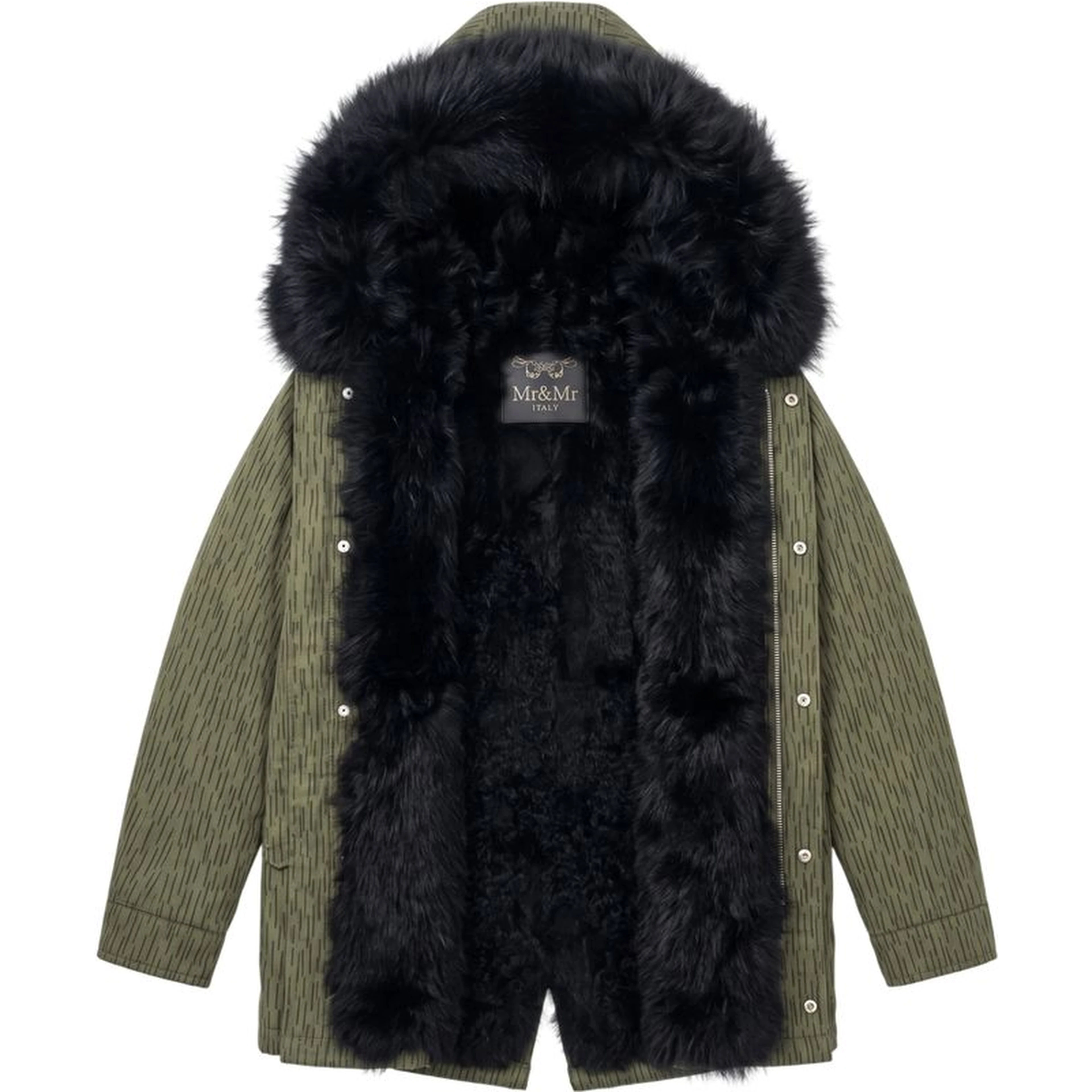 Green Cotton Women's Jacket