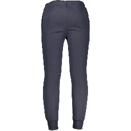 Blue Cotton Men's Sweatpants