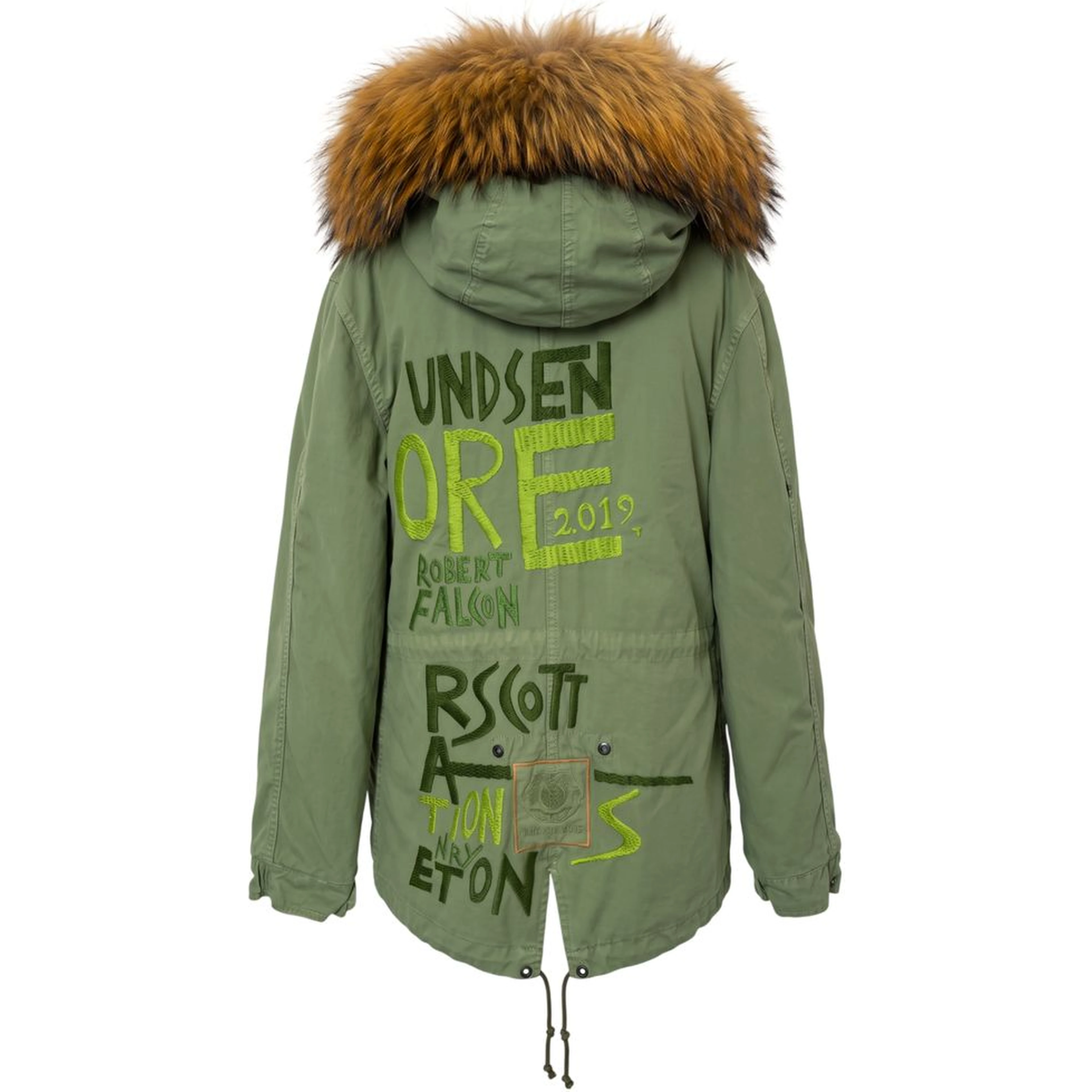Green Cotton Women's Jacket