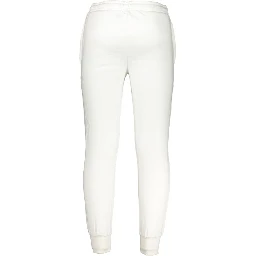 White Cotton Men's Sweatpants