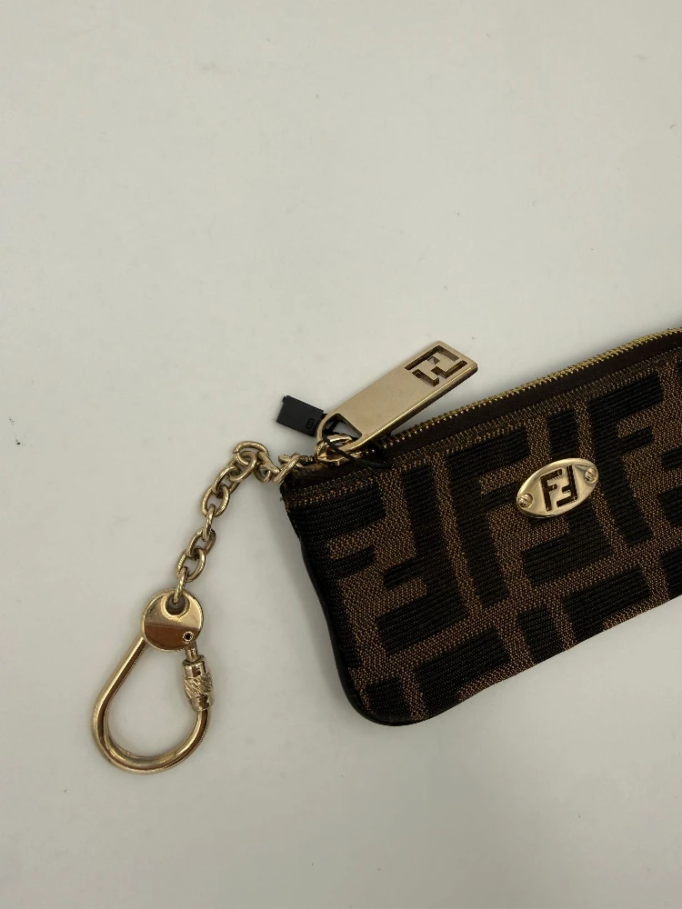 FENDI FF Coin Purse/Card Holder with Chain alternative