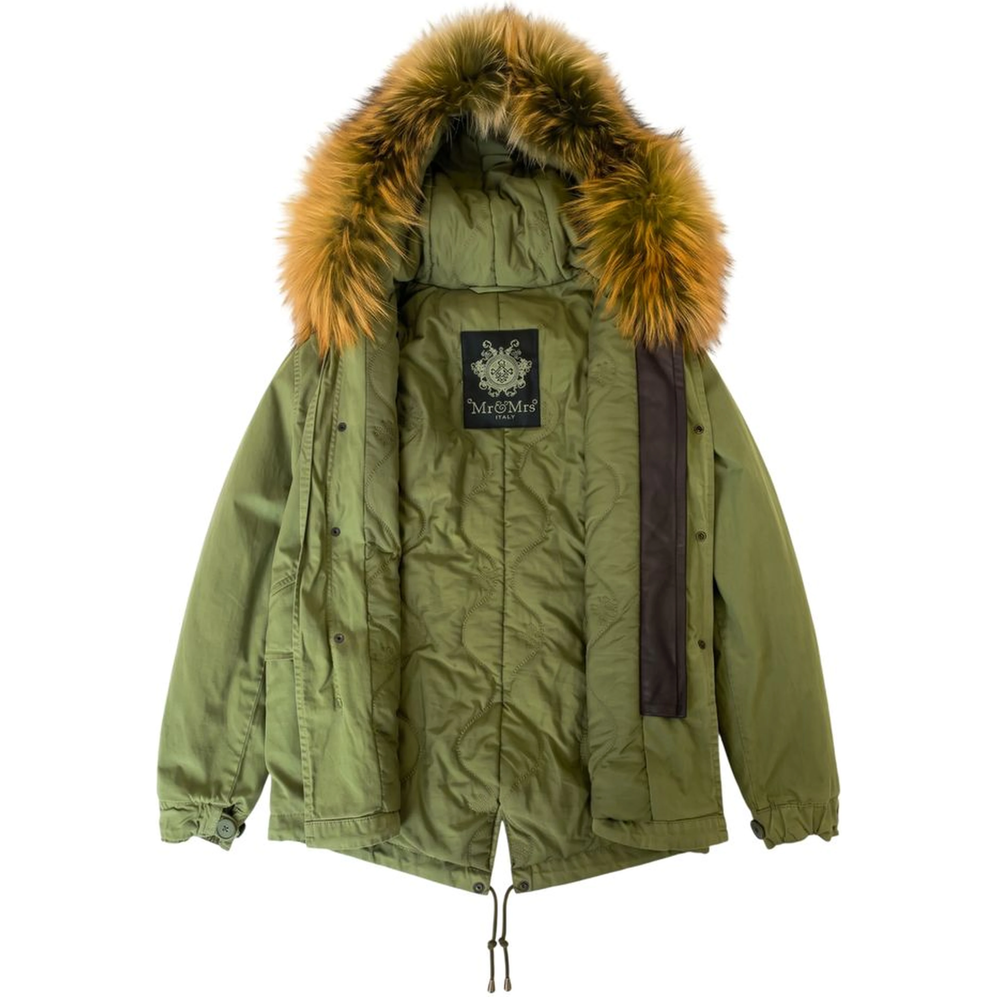 Green Cotton Women's Jacket