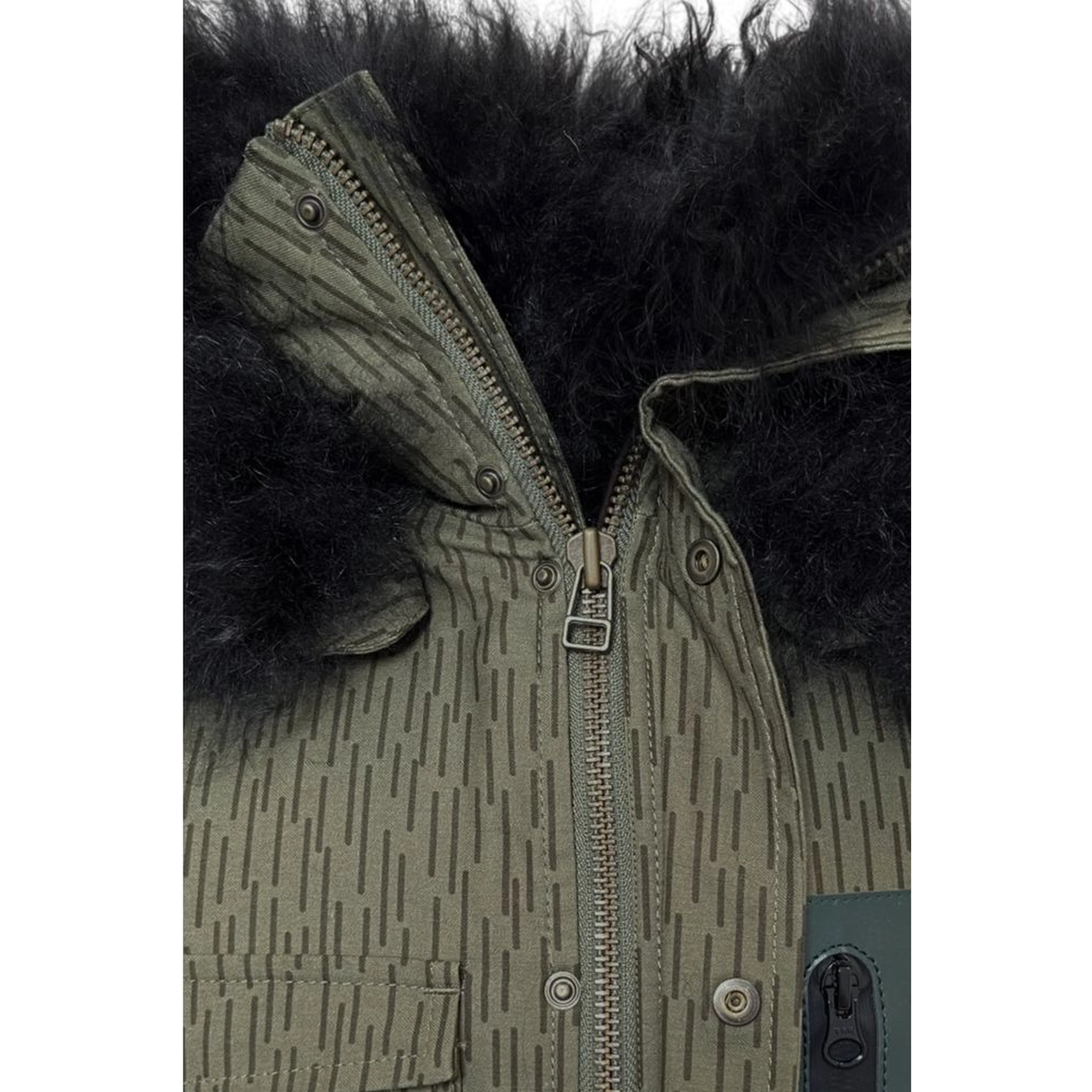 Green Cotton Women's Jacket