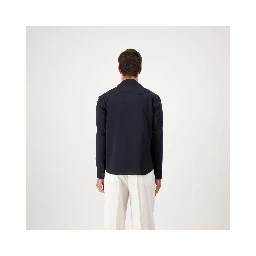 Navy Blue Virgin Wool Jacket