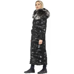 Black Cotton Women Jacket