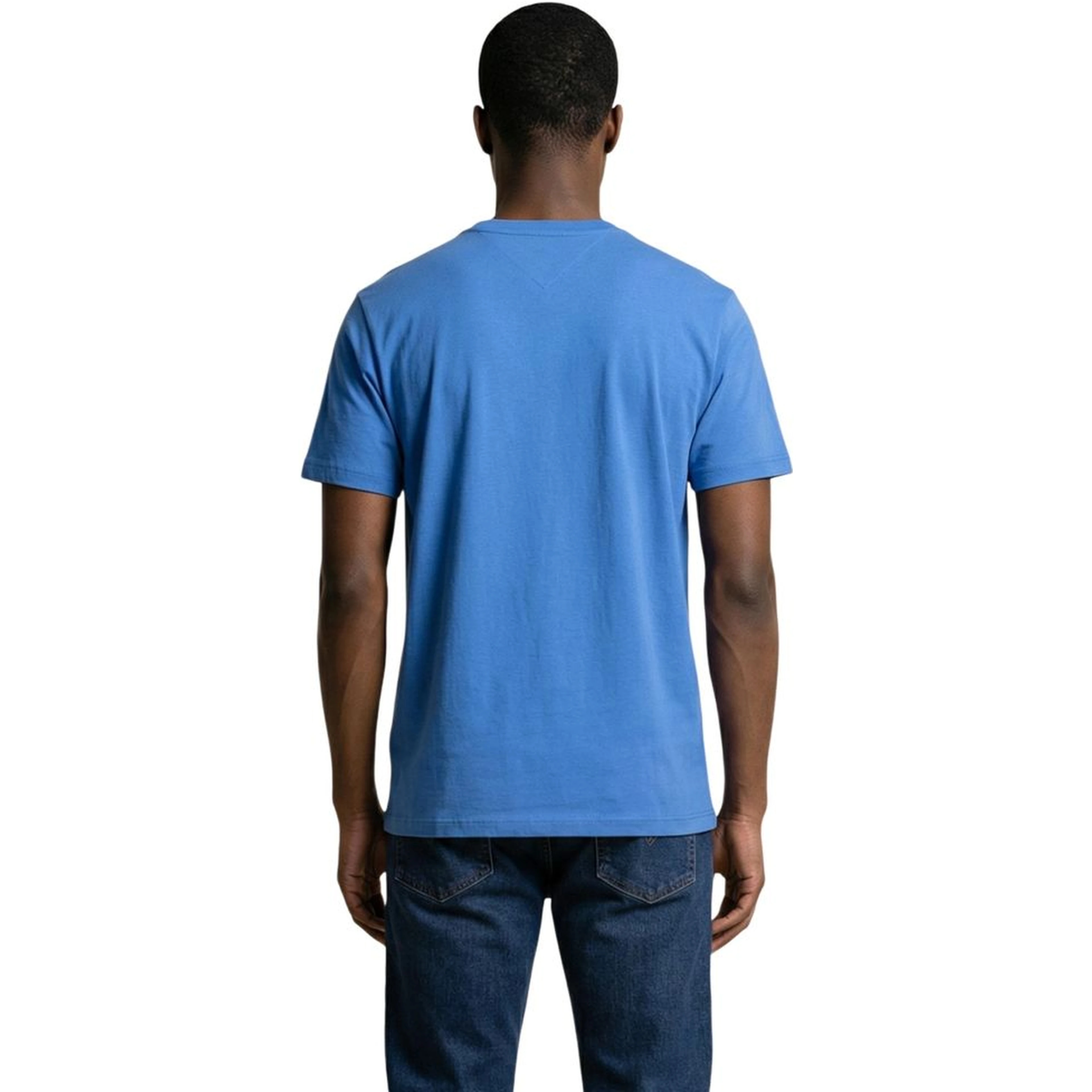 Blue Recycled Cotton T-Shirt