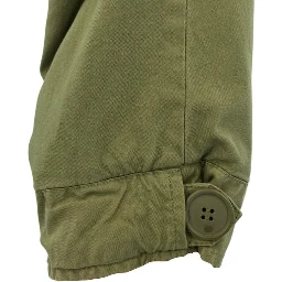 Green Cotton Women's Jacket