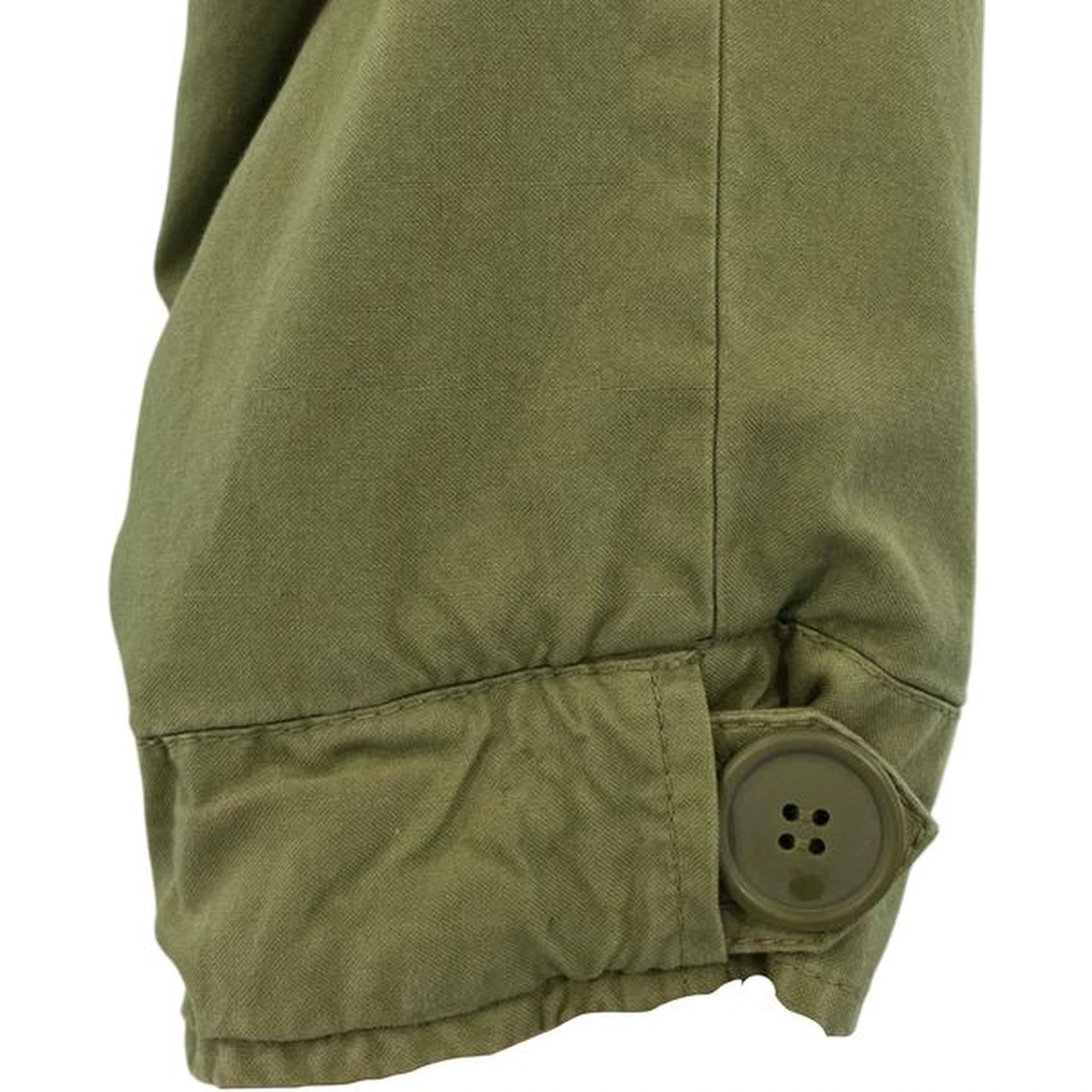 Green Cotton Women's Jacket