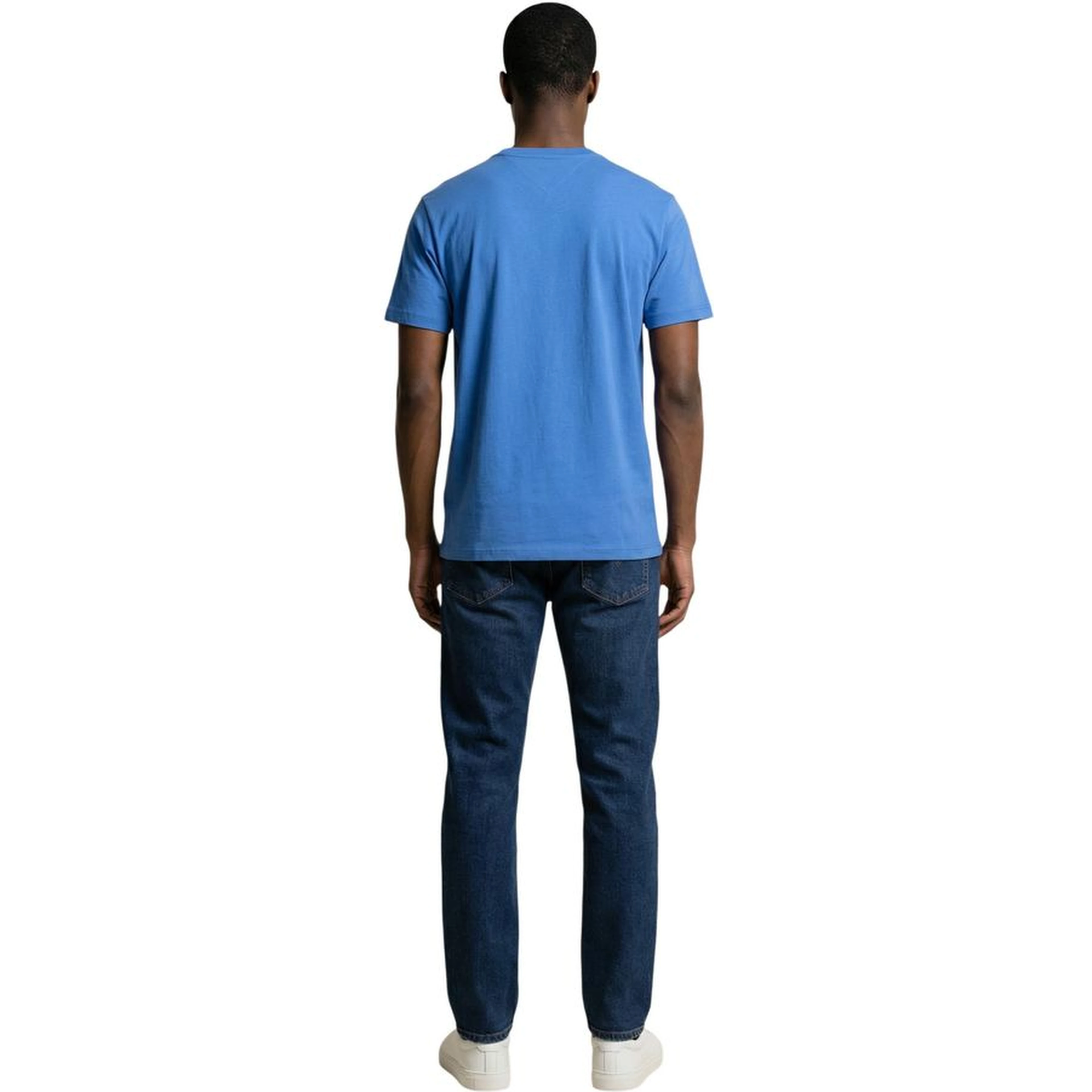 Blue Recycled Cotton T-Shirt