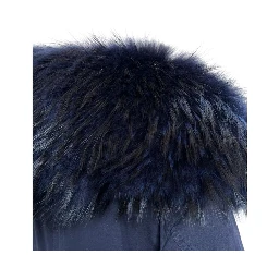 Blue Cotton Women's Jacket