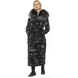 Black Cotton Women Jacket
