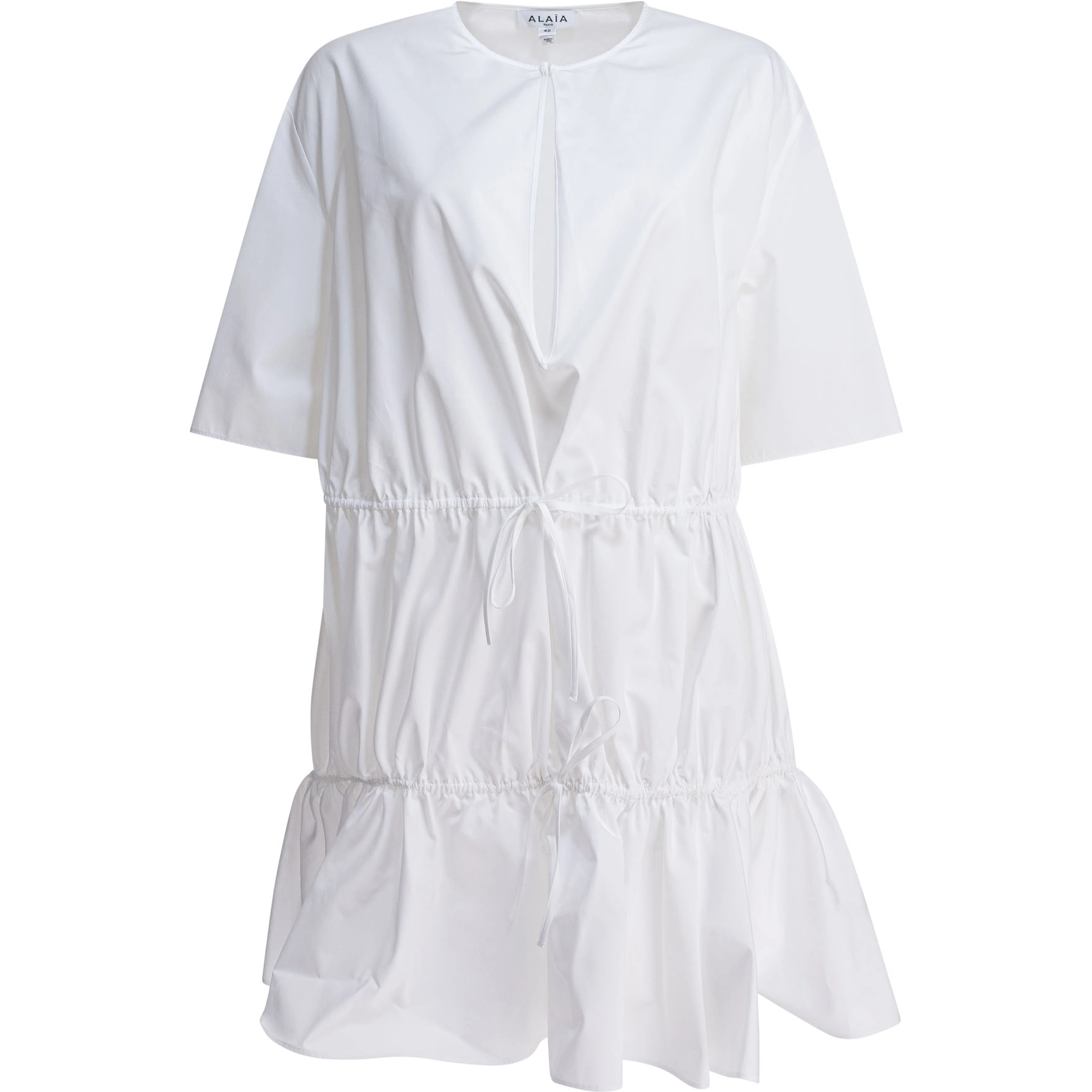 Cotton poplin dress