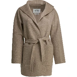 Short cashmere coat