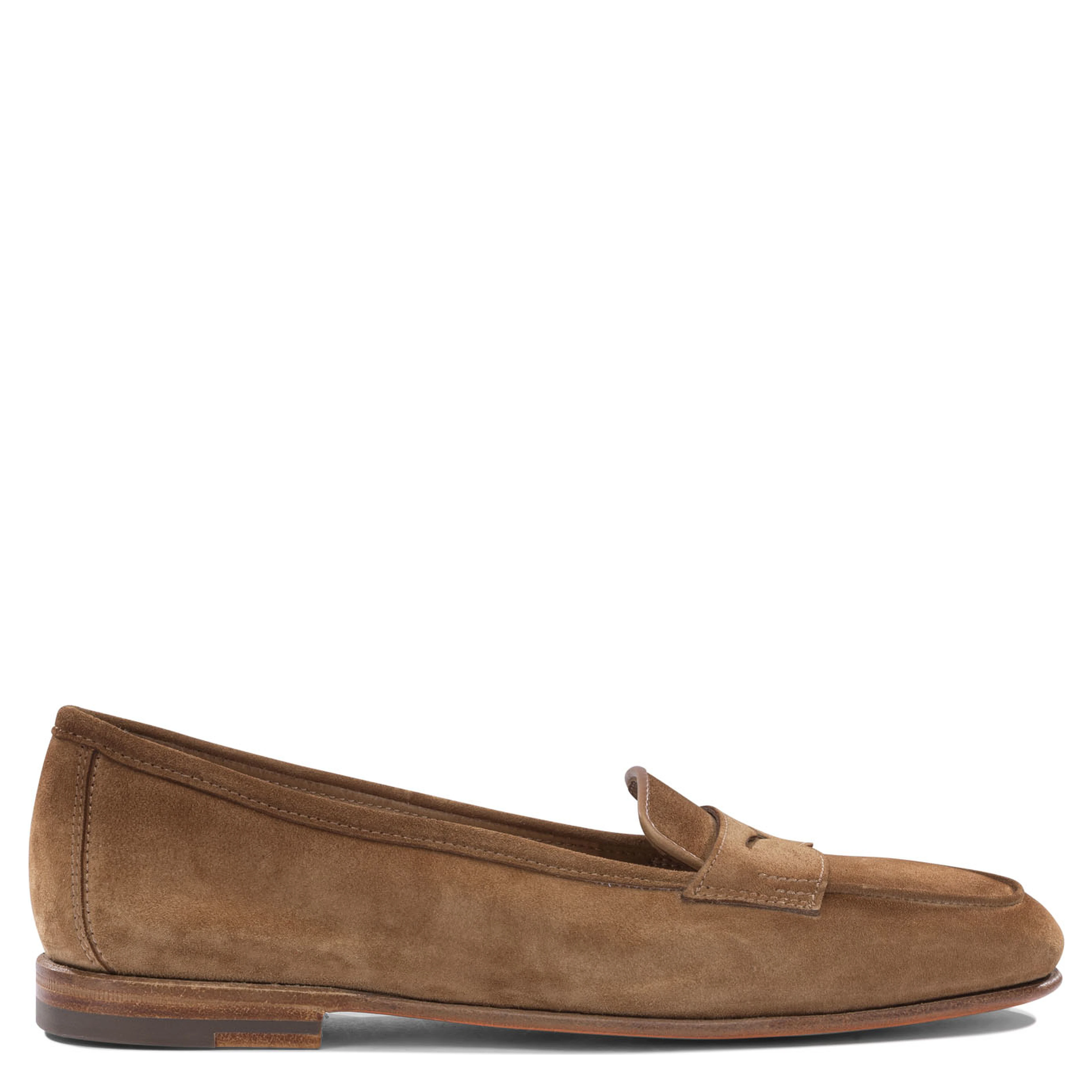 "Carla" suede loafers