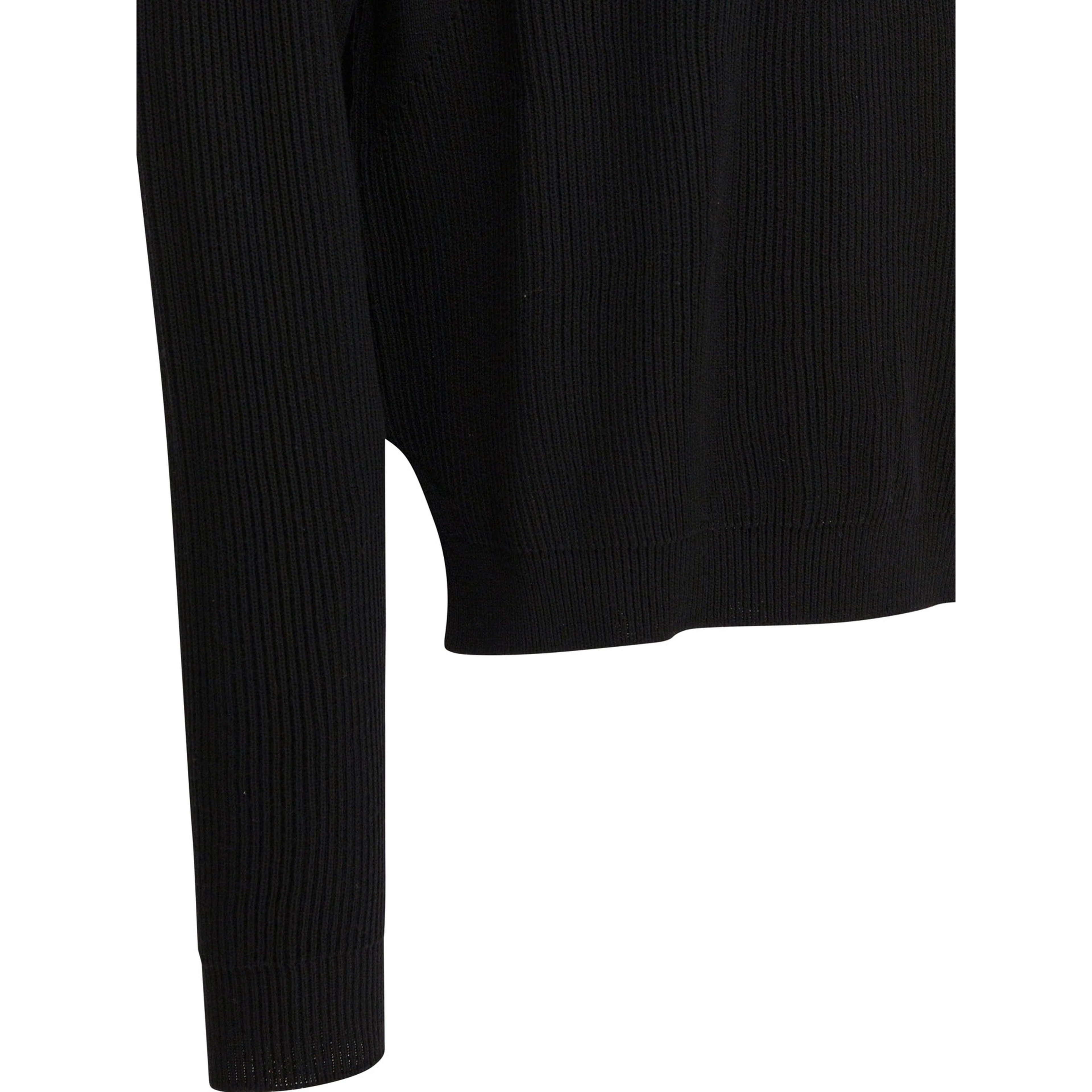 Virgin wool crewneck sweater