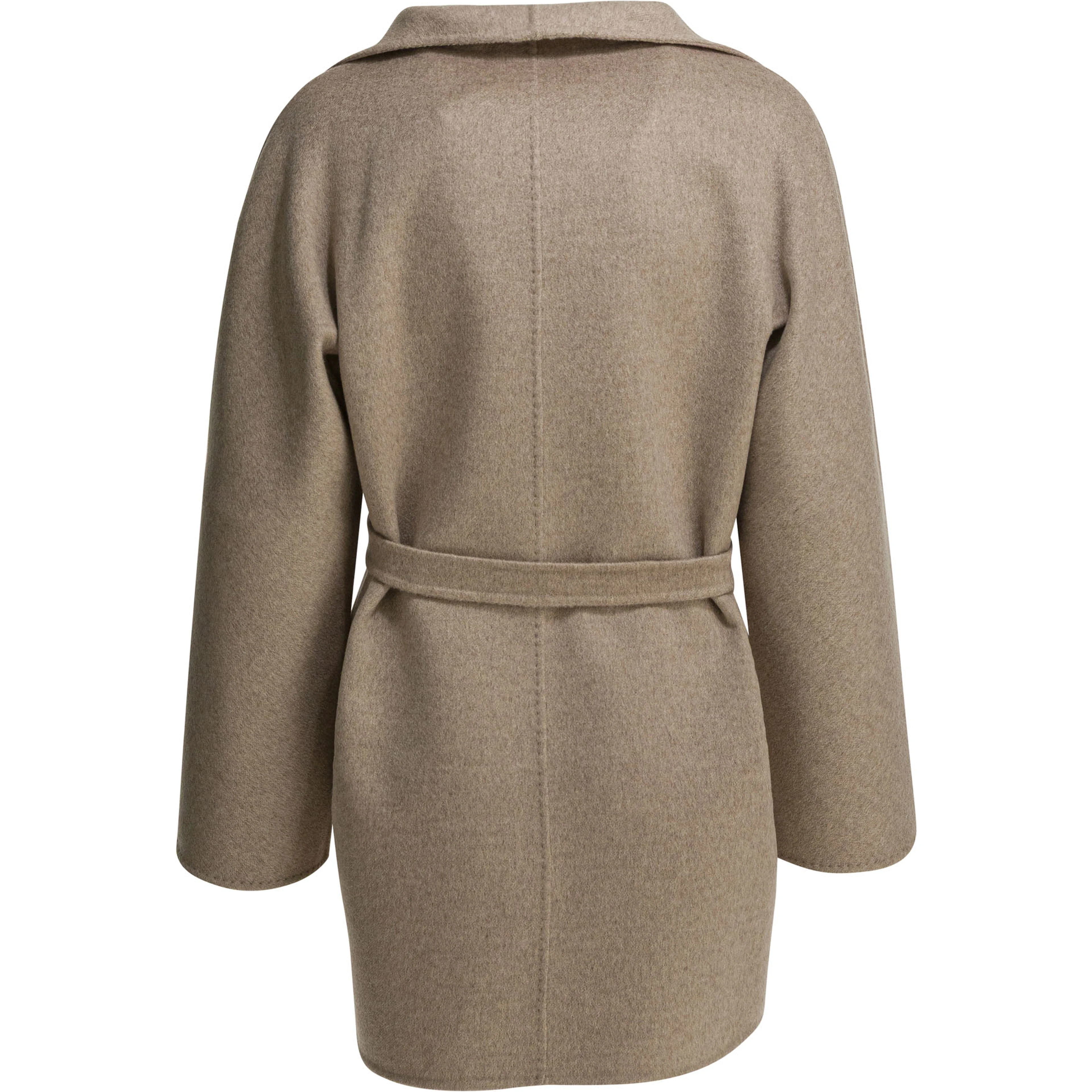 Short cashmere coat