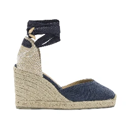 "Chiara 90MM" Heeled Espadrilles
