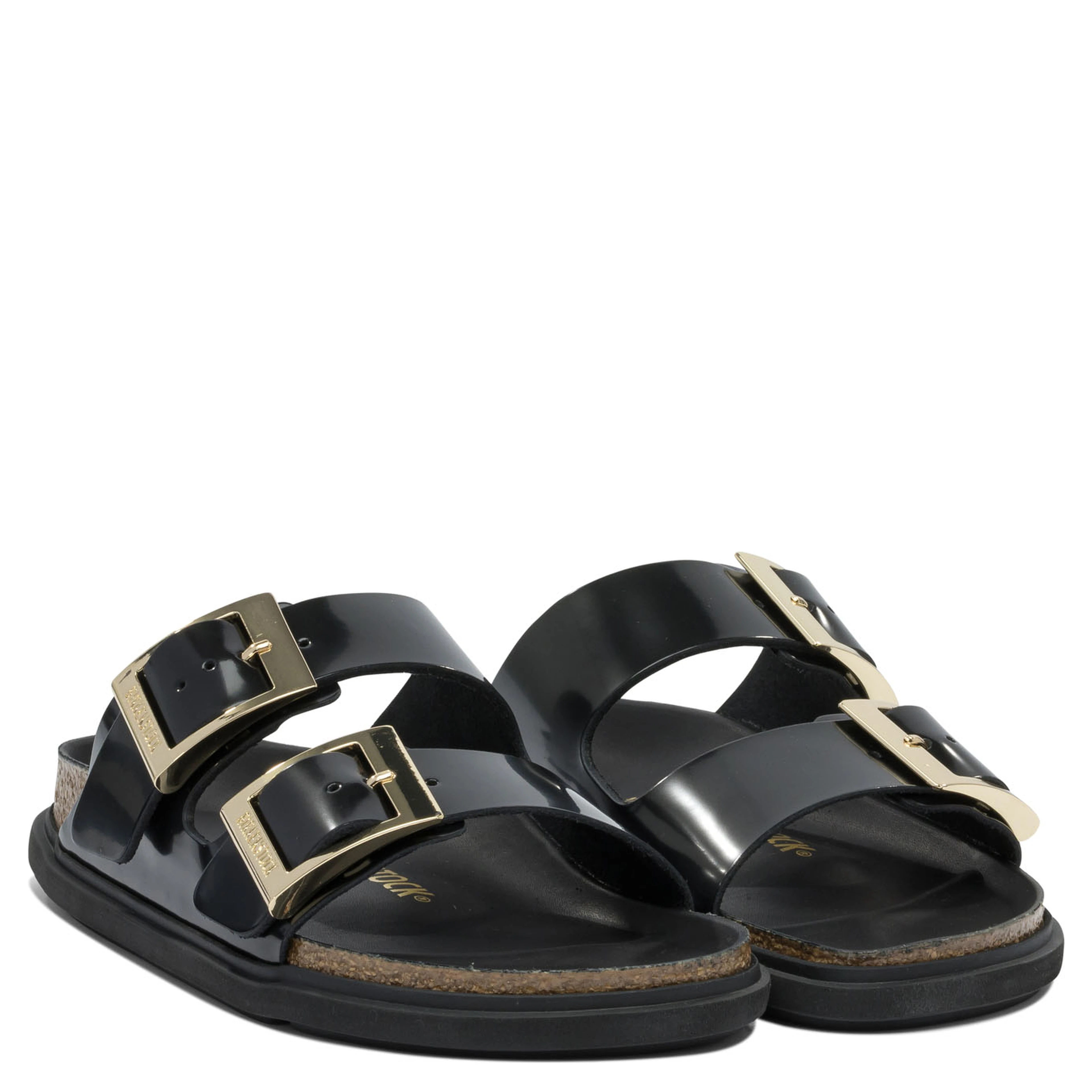 "Arizona Droplet Buckle" low sandals