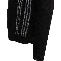 Wool polo sweater
