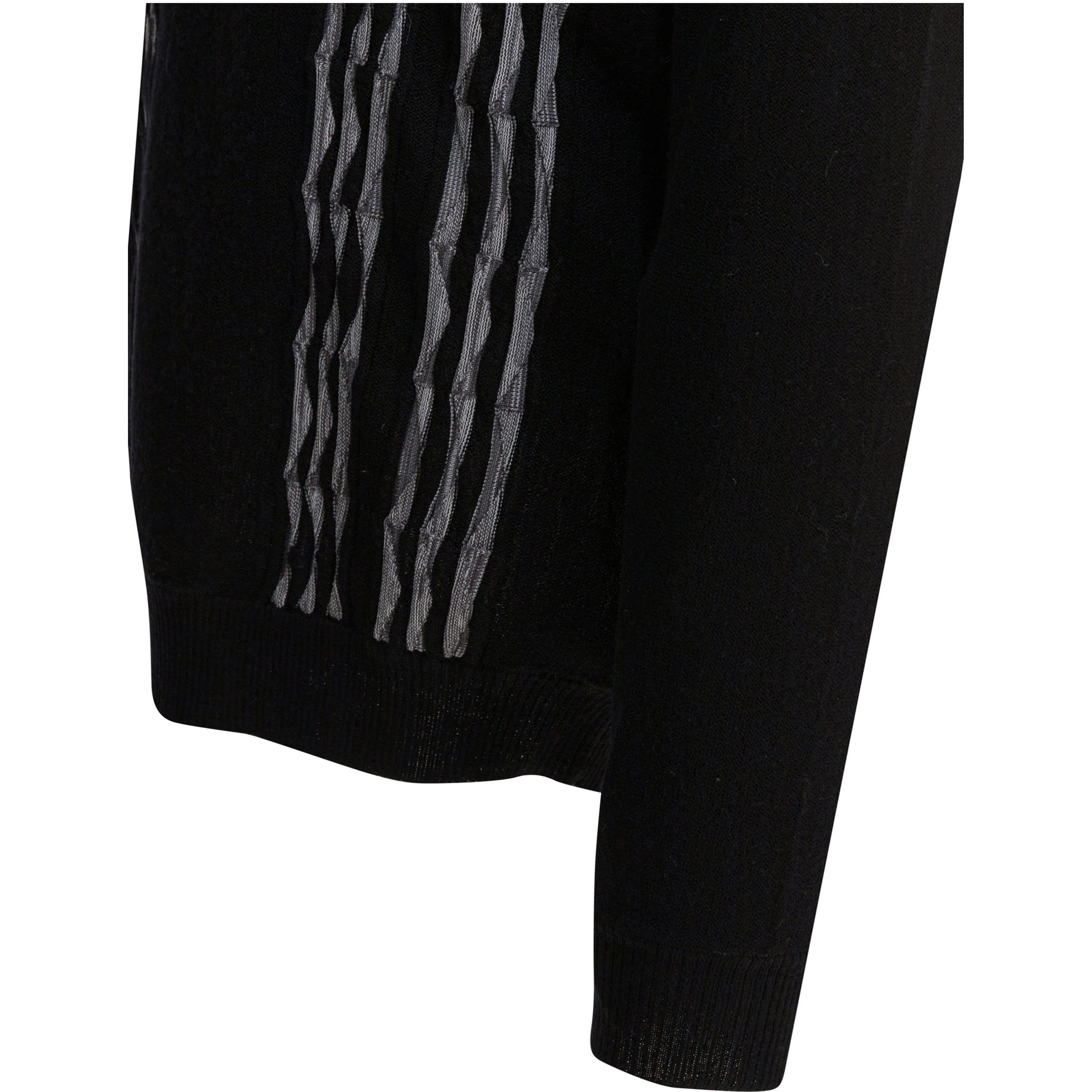 Wool polo sweater