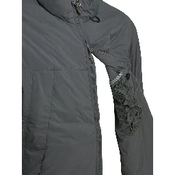 "Tech 2Way" short down jacket