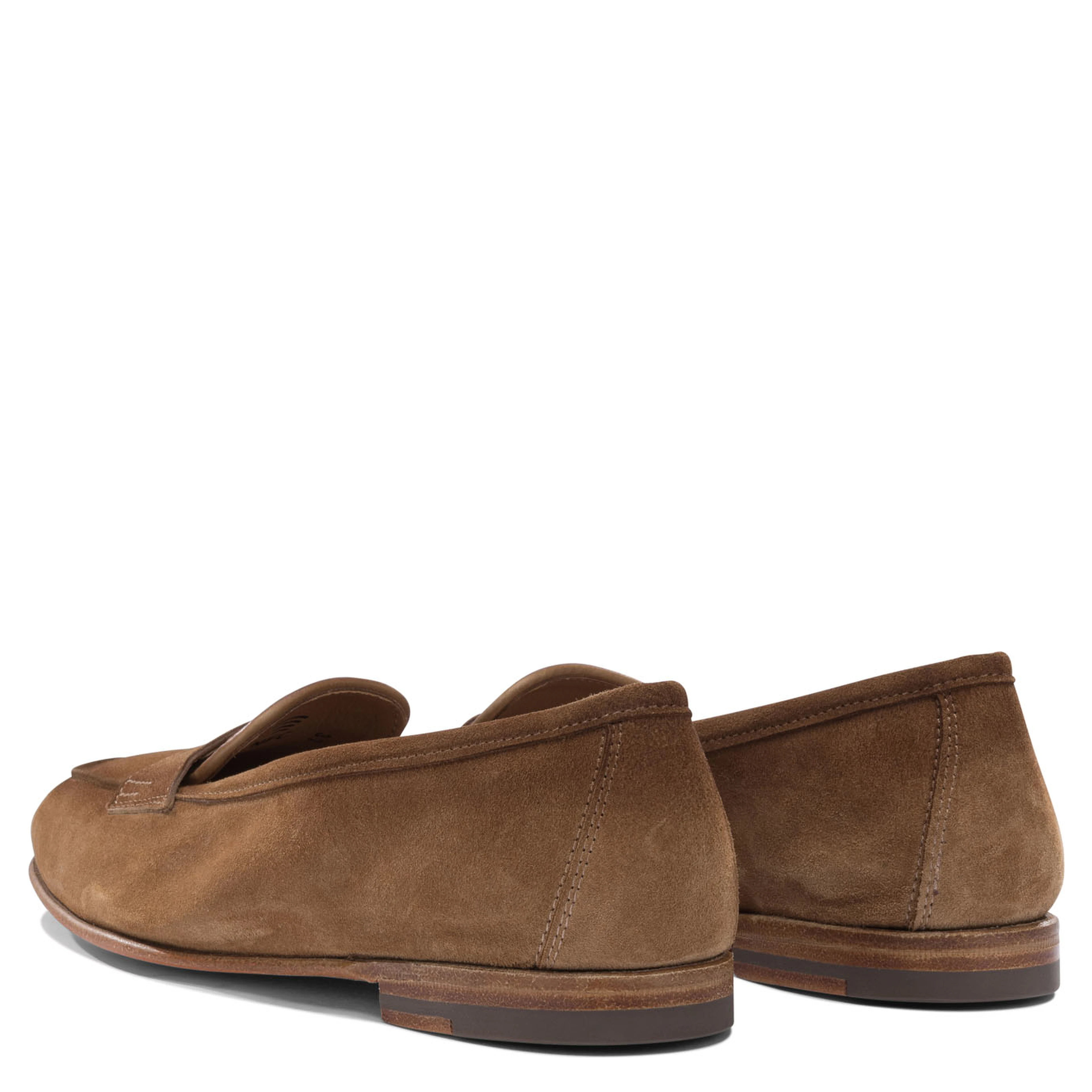 "Carla" suede loafers