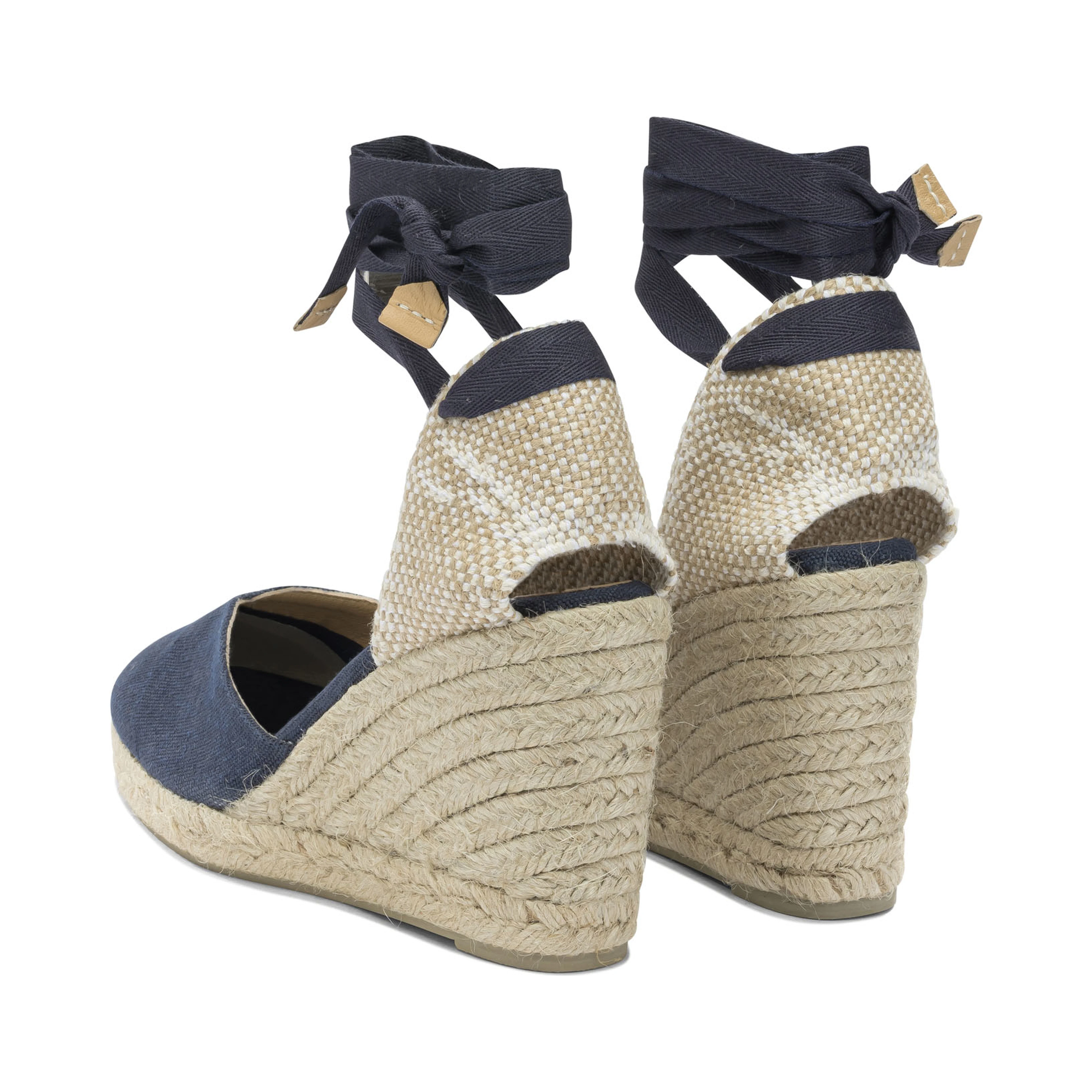 "Chiara 90MM" Heeled Espadrilles