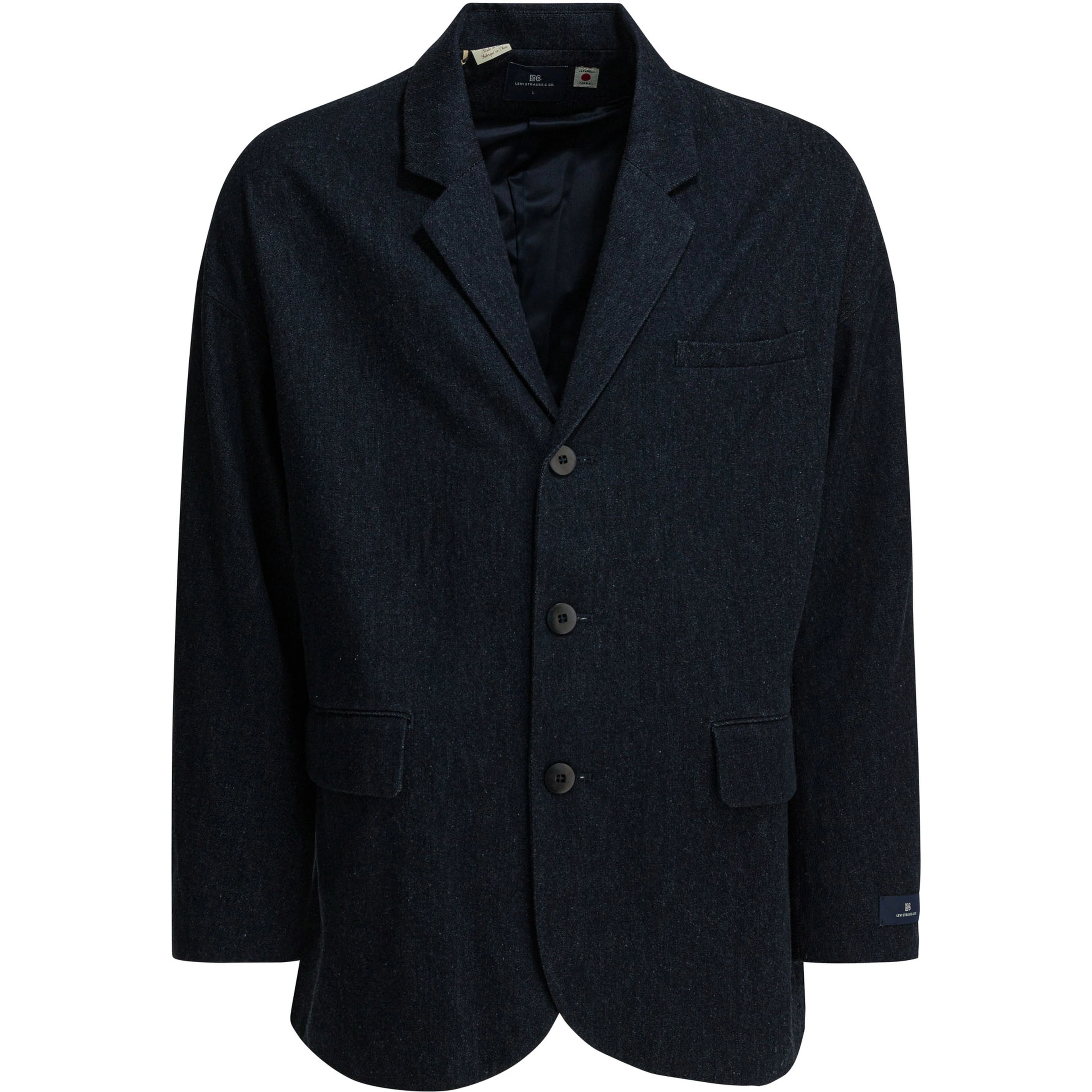 "Unstructured Jacket" Blazer