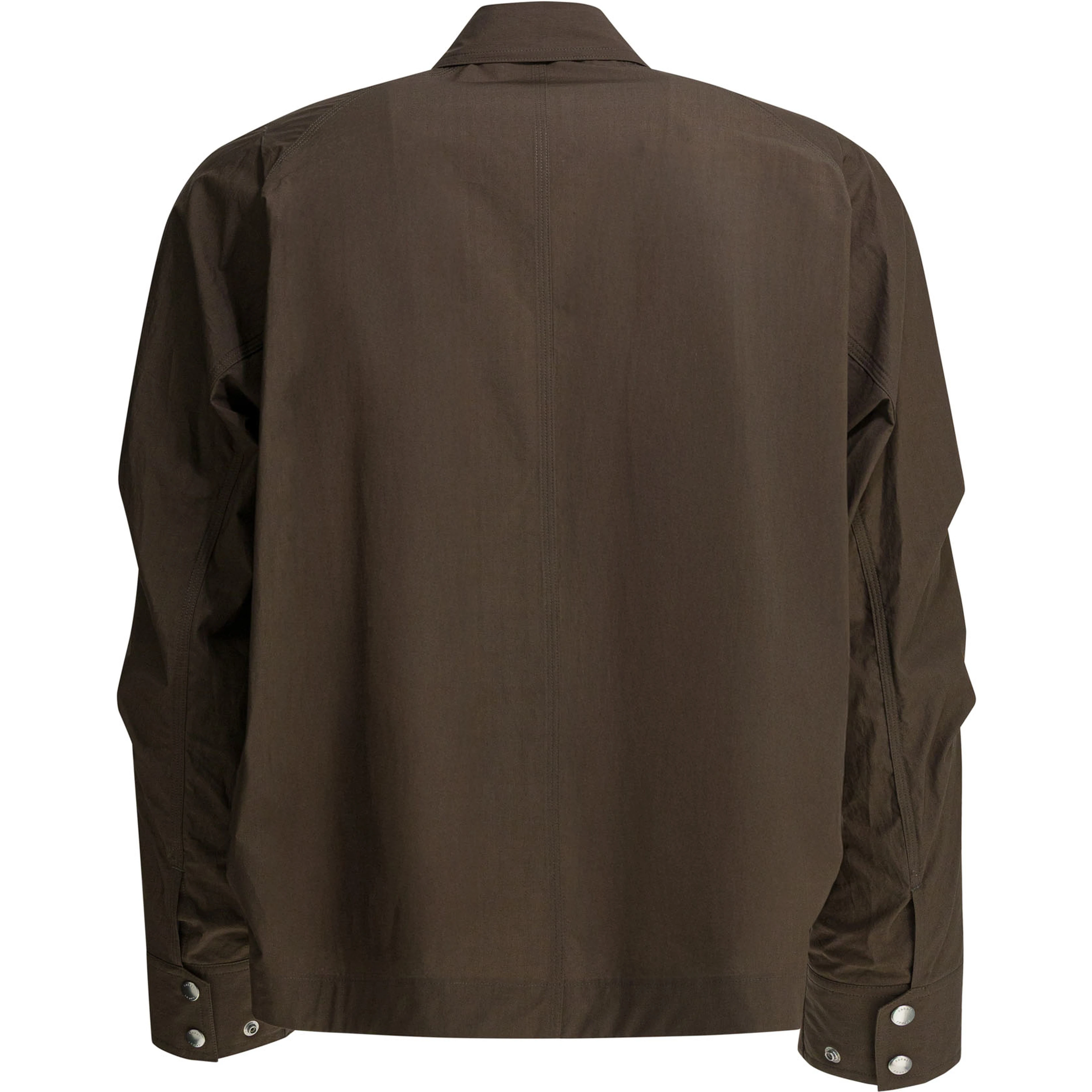 "Typewriter" overshirt jacket
