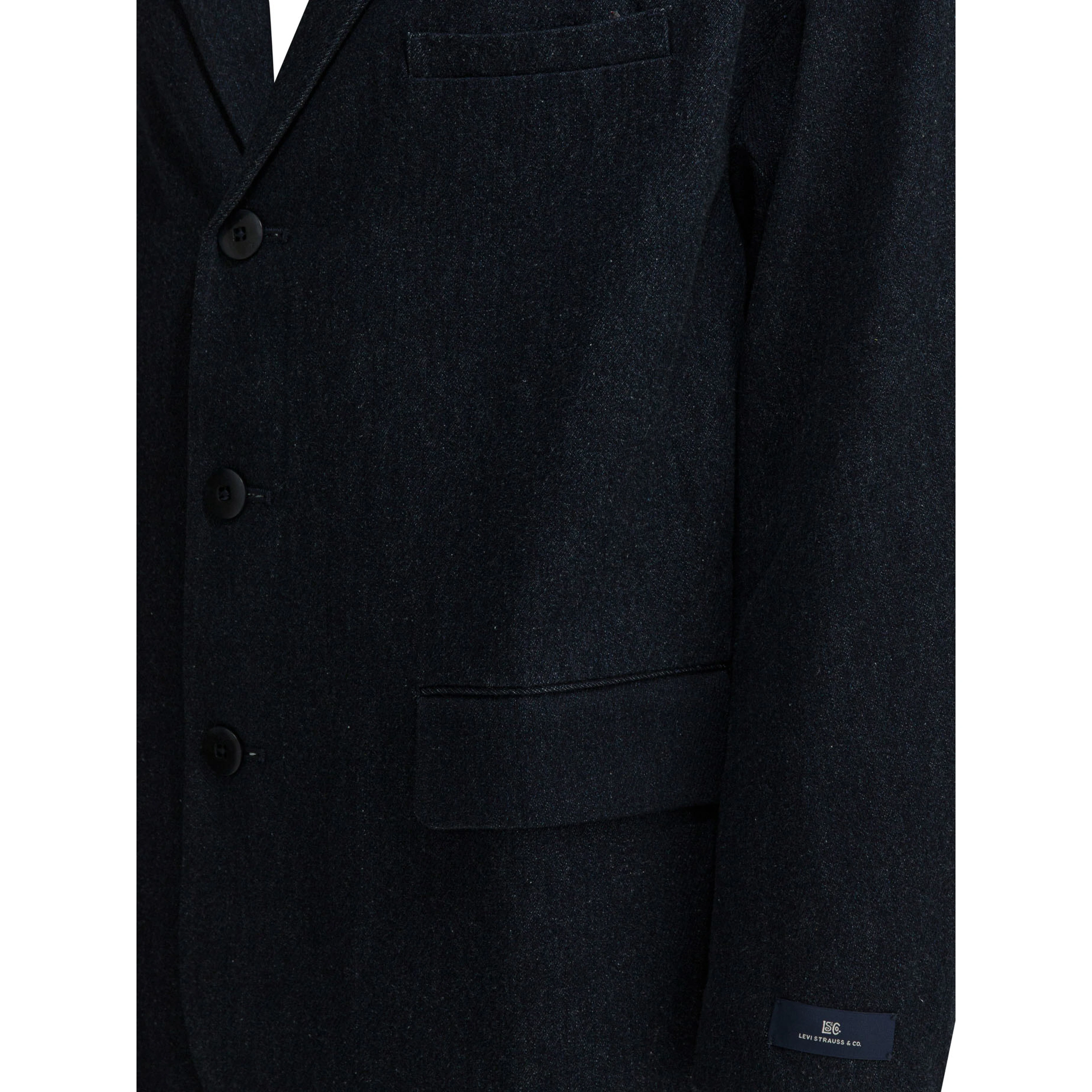 "Unstructured Jacket" Blazer