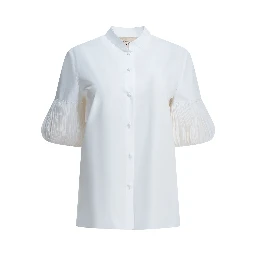 Embroidered casual shirt