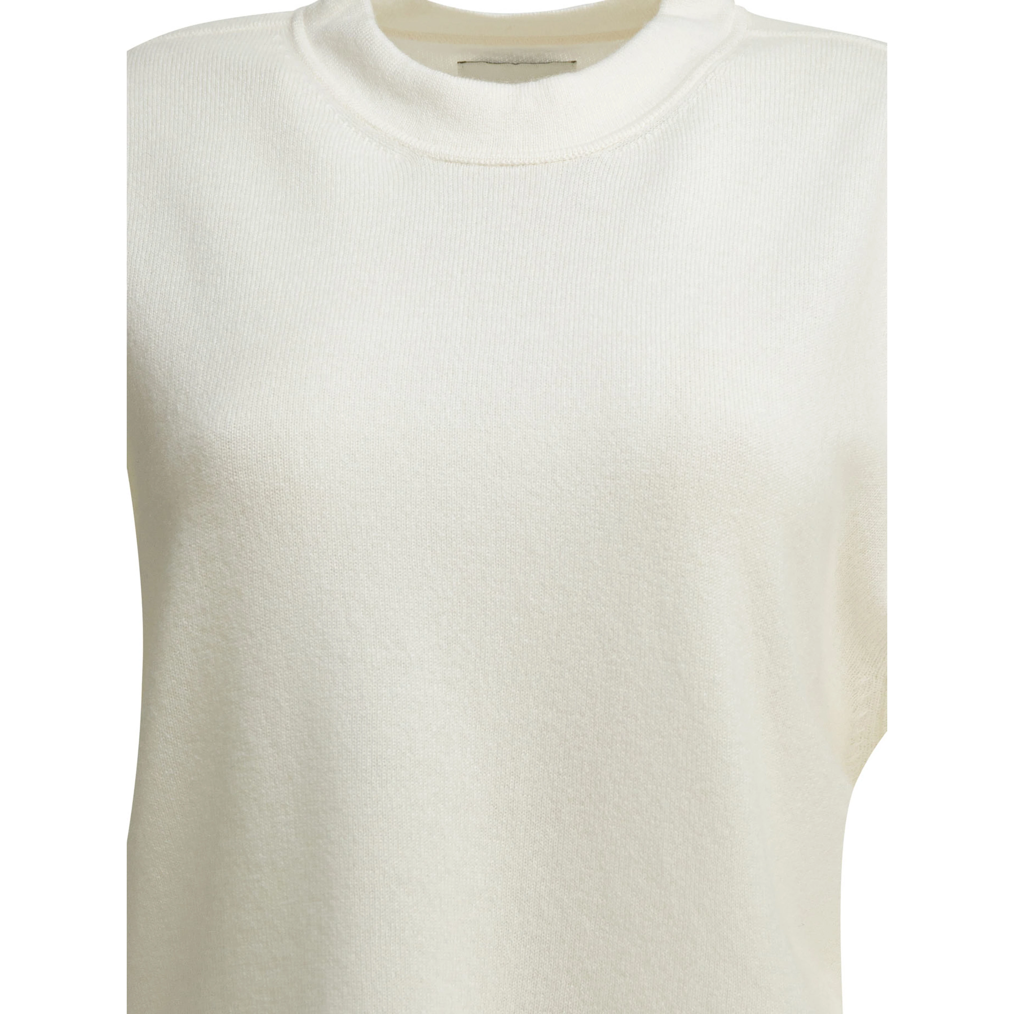 Cashmere cropped sweater