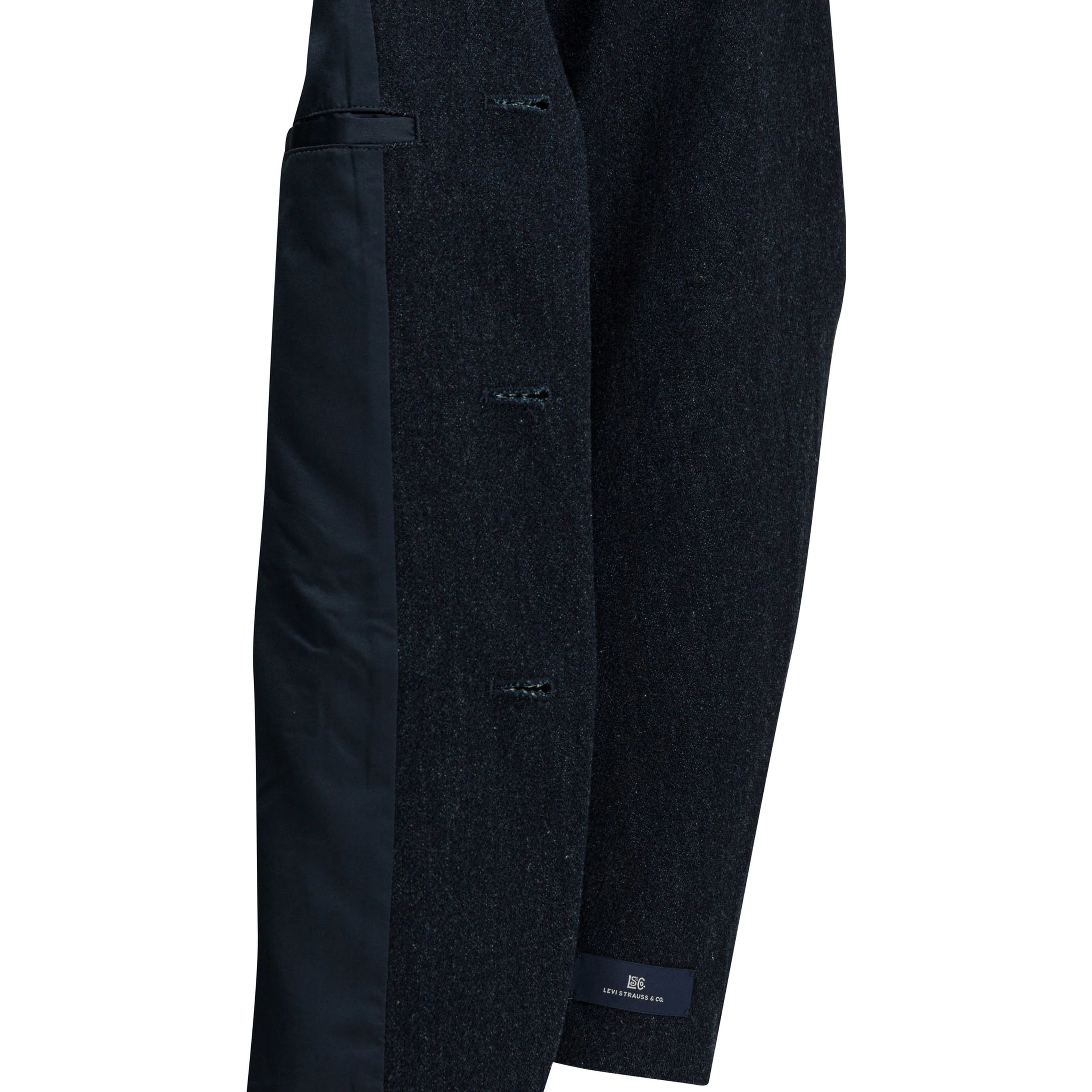 "Unstructured Jacket" Blazer