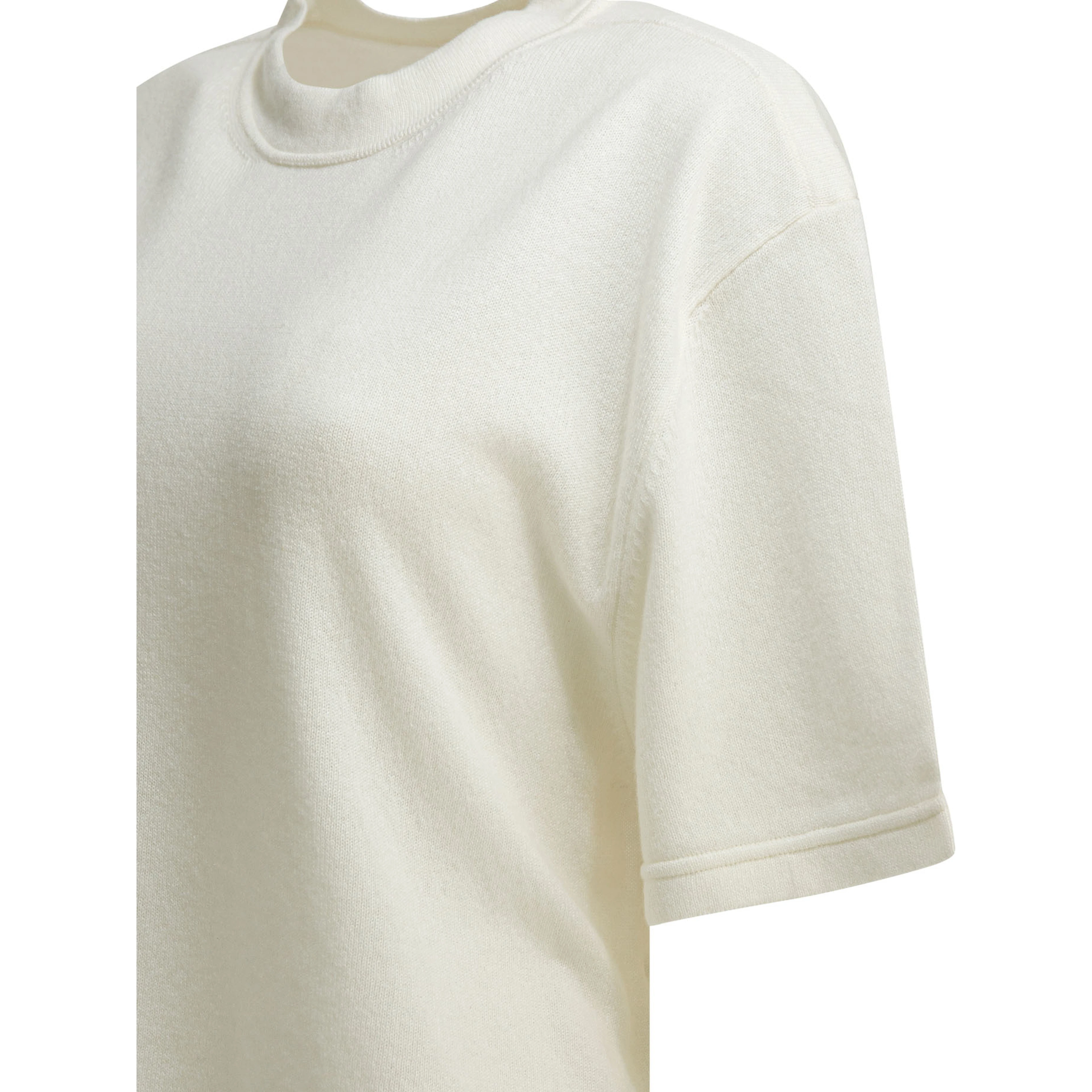 Cashmere cropped sweater