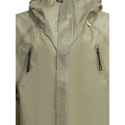 "0 3L" raincoat