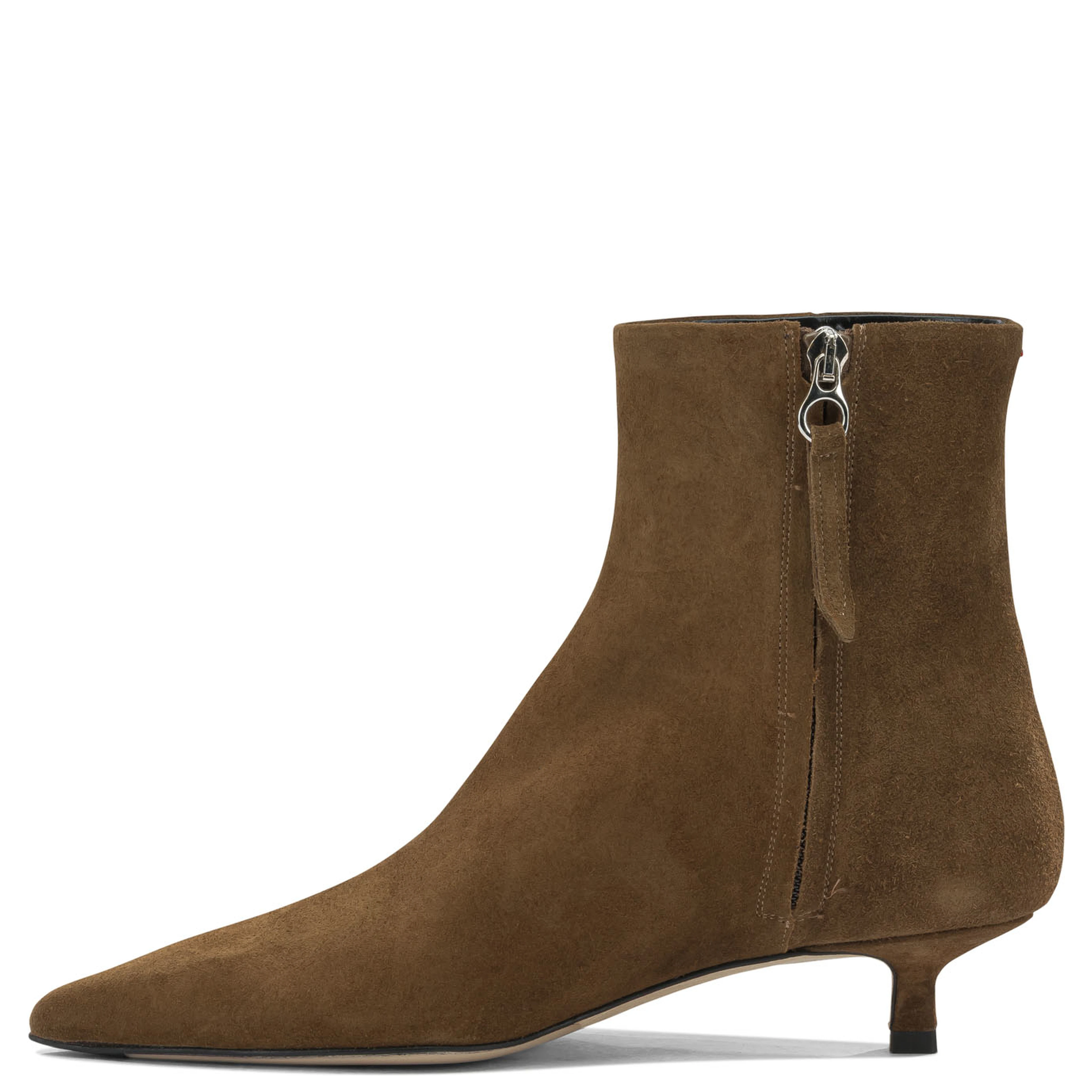 "Sofie" zippered ankle boots